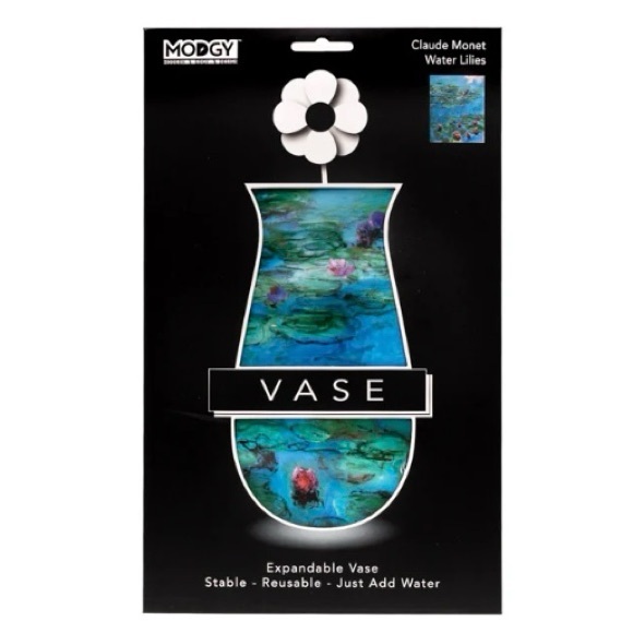 MODGY Claude Monet Water Lilies expandable flower vase - Picture 5 of 7